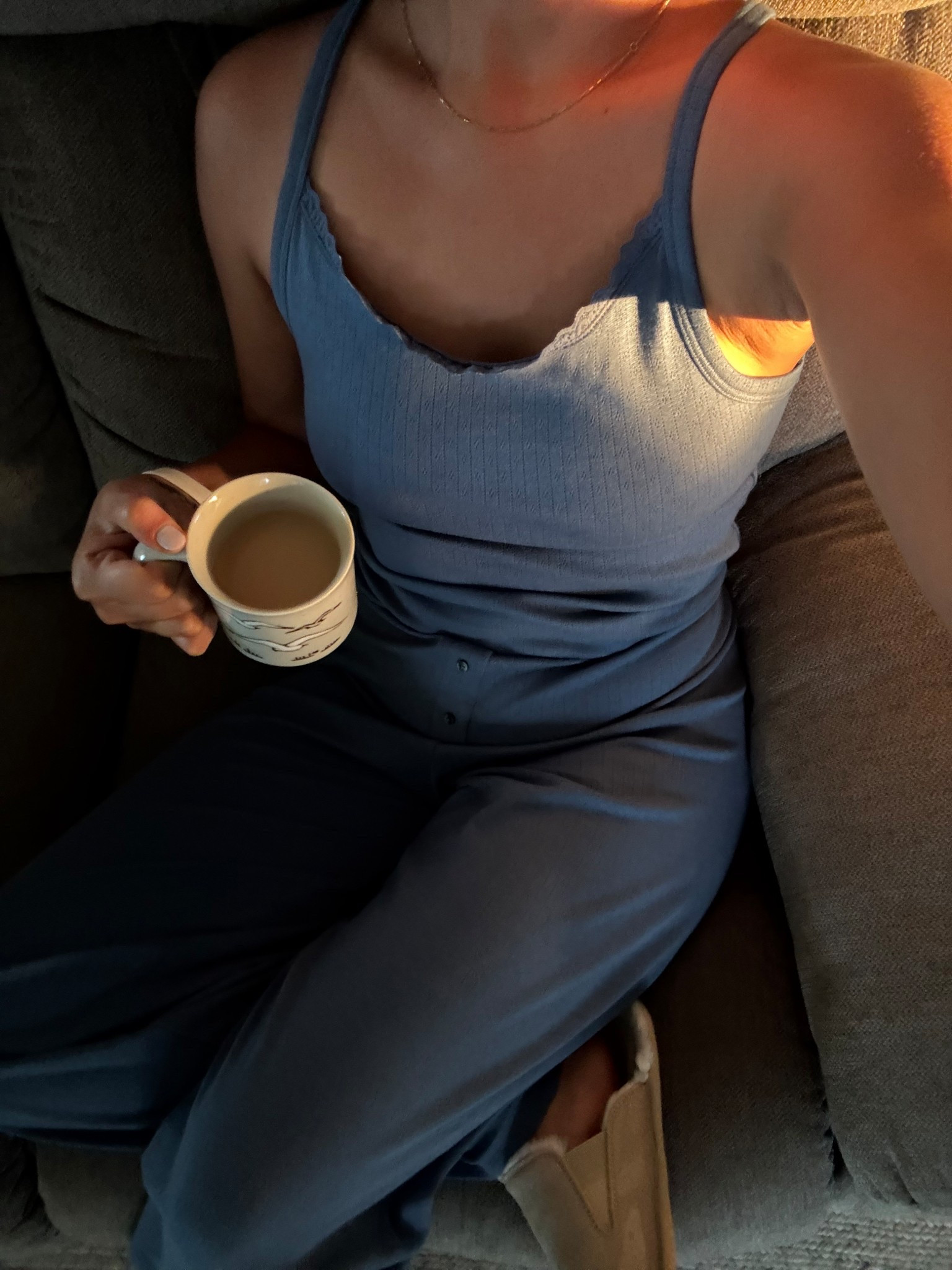 Cute and comfy pjs 

#LTKSeasonal #LTKFindsUnder100