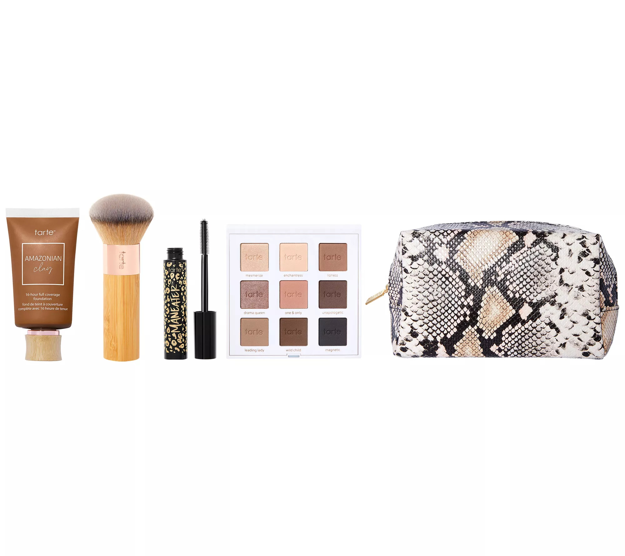 tarte Amazon Icons 4-pc Color Collection & Bag - QVC.com | QVC