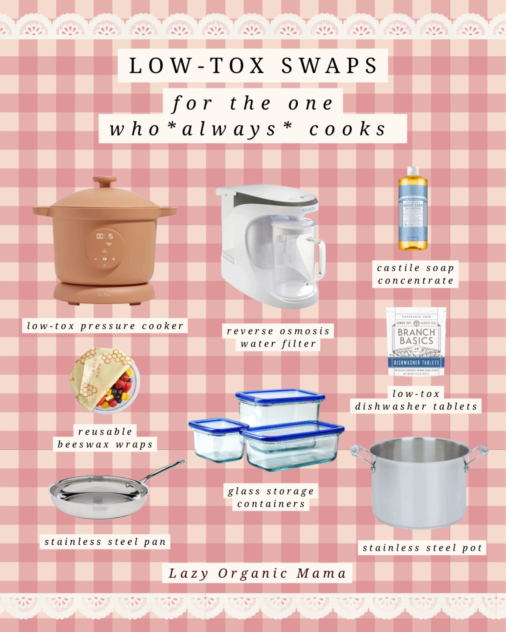 low tox swaps for the kitchen ☕️ perfect for the coffee lover, the baker, the wellness girlie, the foodie, and *just* about anyone✨


#LTKmomlife #LTKfoodie #LTKHome