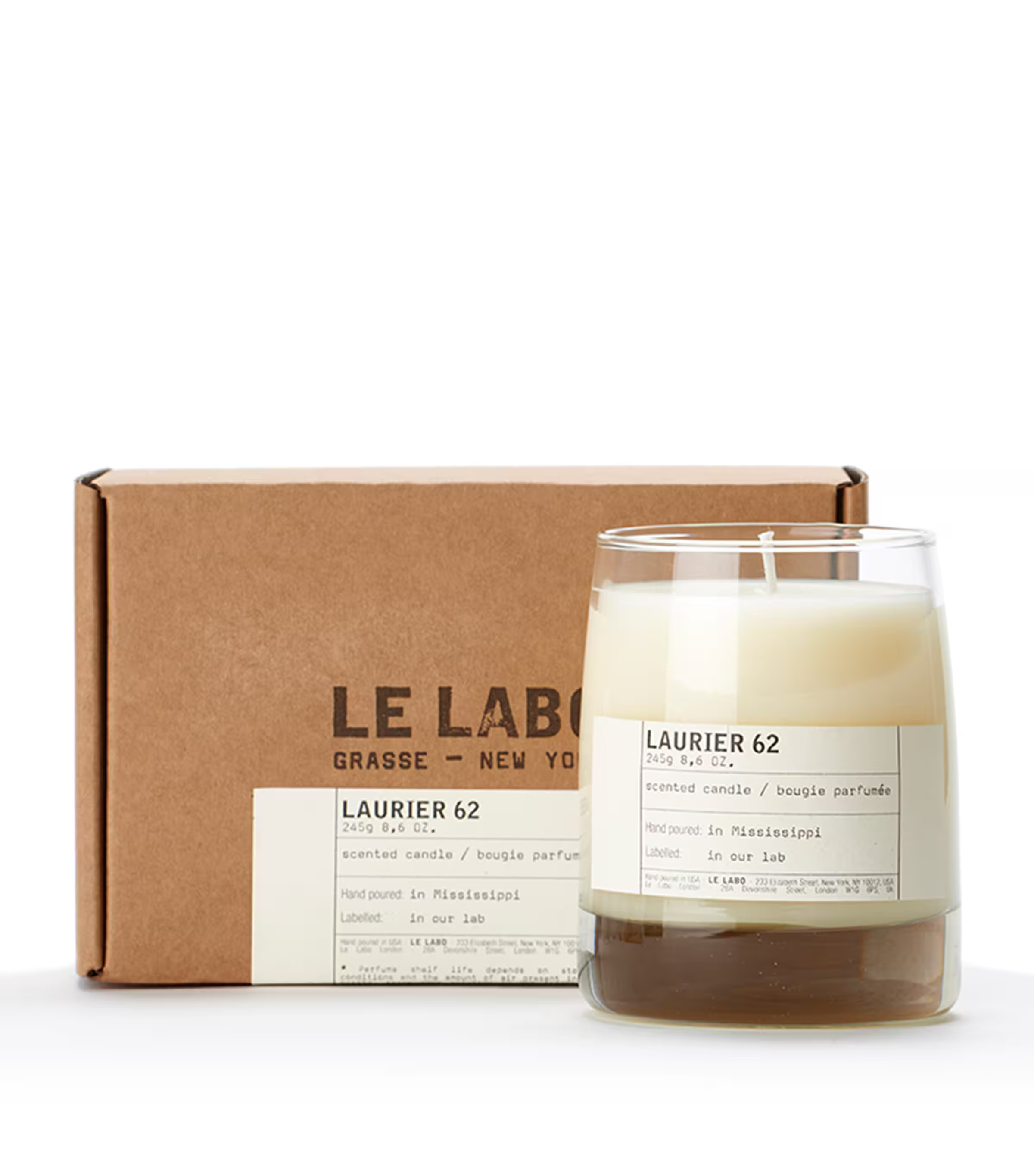 Le Labo Laurier 62 Classic Candle | Harrods