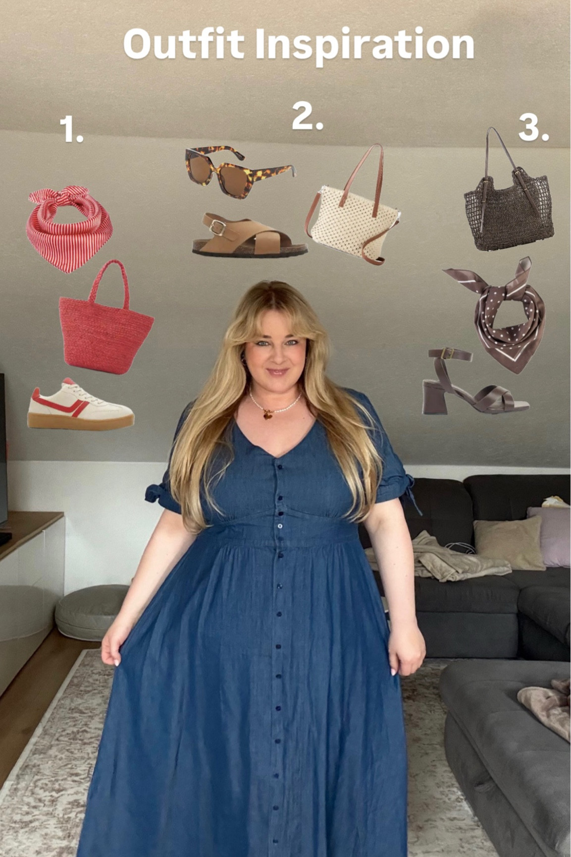 Outfit Inspiration - Denim Kleid 💙

15% mit dem Code: 15BDAY

#kleid #denim 

#LTKplussize #LTKkleider #LTKsummer