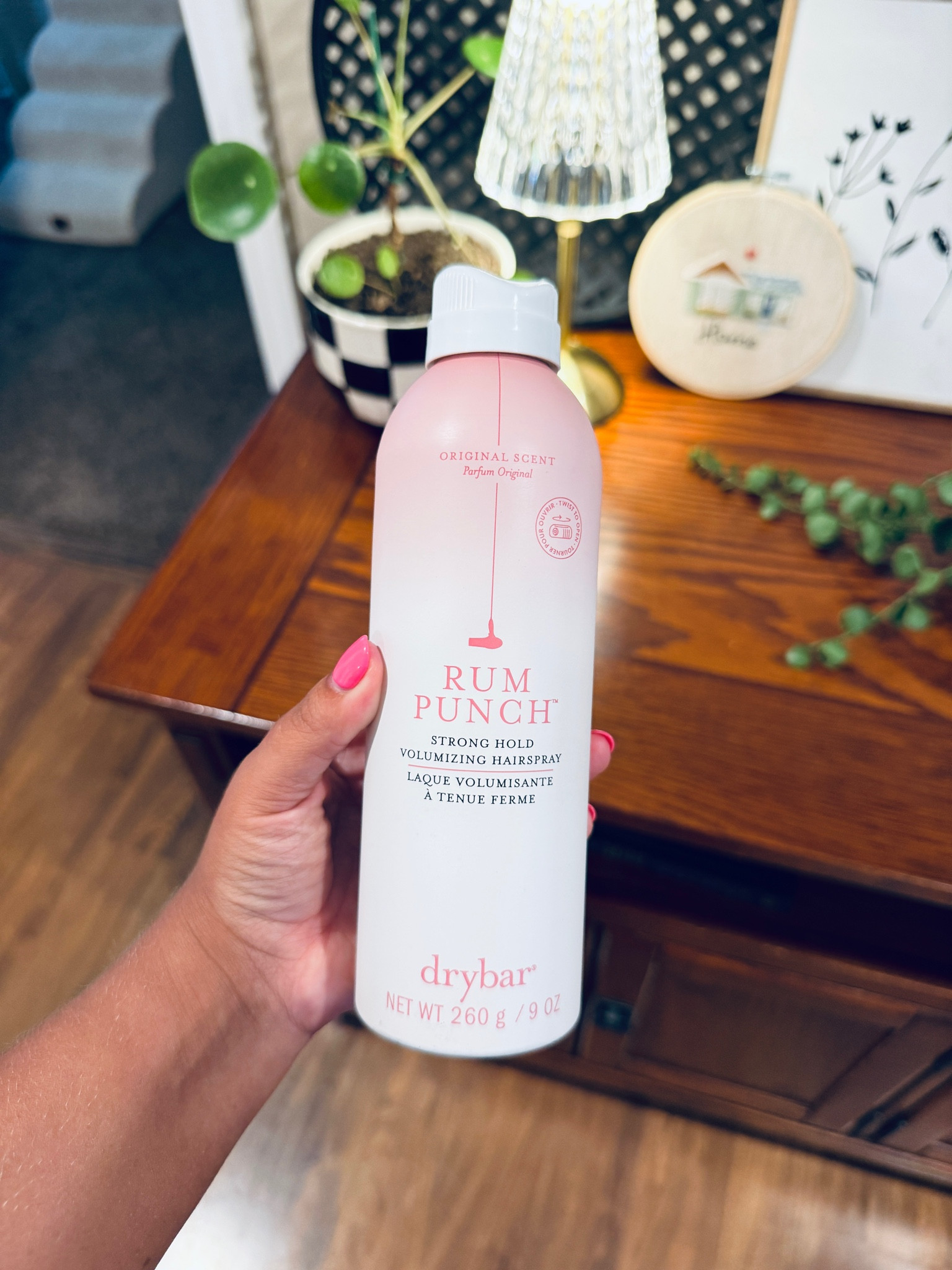 Trying out a new hairspray. This one smells SO GOOD! 

 