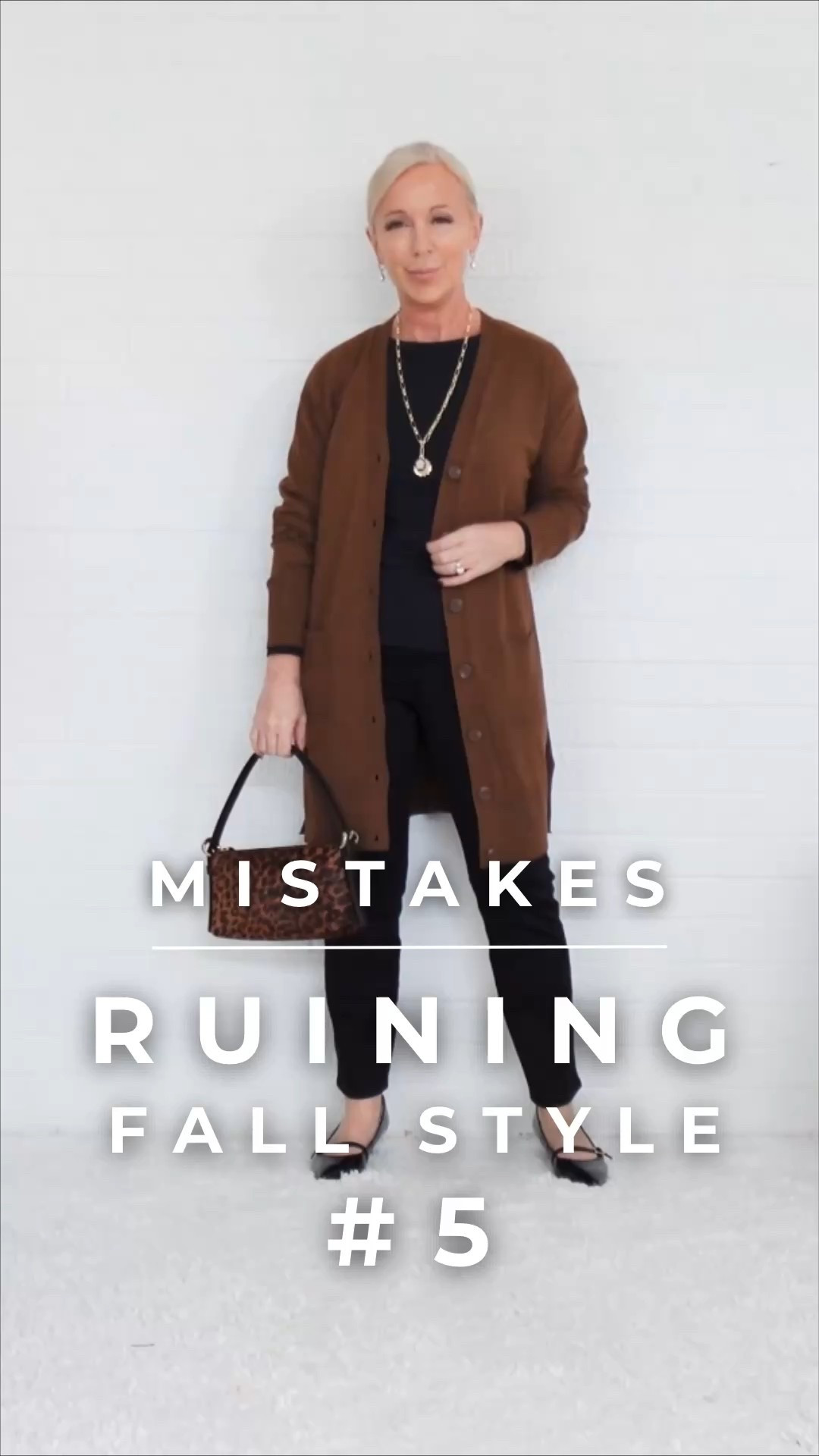 🍂 Mistake RUINING Your Fall Style #5 🧥 Wearing Clothes That Don’t Reflect Who You’ve Become

👗 Your closet tells your story — but sometimes, it’s still telling the story of who you used to be.
 🕰️ We hold onto clothes from a past version of ourselves: the “work clothes,” the “when I lose 10 pounds” clothes, or the “you never know” pieces.

💫 Style is about the woman you are now.

🗝️ Style Shift: Open your closet and ask — Does this reflect who I am today?
 🧹 If not, it’s time to let it go. Release what represents an outdated version of yourself.

🌷 You’ve evolved — your wardrobe should too.
 ✨ When you curate pieces that match your current energy and lifestyle, everything you wear feels more authentic, effortless, and flattering.

💋 With Style + Presence,
Valarie

#classicstyle #fallfashion #FashionOver40 #FashionOver50 #FashionOver60 #timelessstyle

#LTKOver40 #LTKPetite #LTKSeasonal