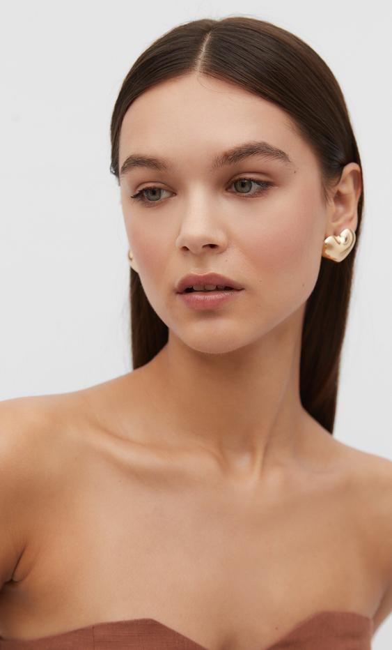 Heart earrings | Stradivarius (UK)