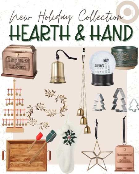 ✨𝙉𝙀𝙒✨ Hearth and Hand holiday collection at Target now Available online!, Christmas, Santas, letters, Garland, advent, calendar, ornaments, snow globe, candles, cookie, cutters, tray, table, serving tray, holiday decor

#LTKHoliday #LTKhome #LTKstyletip
