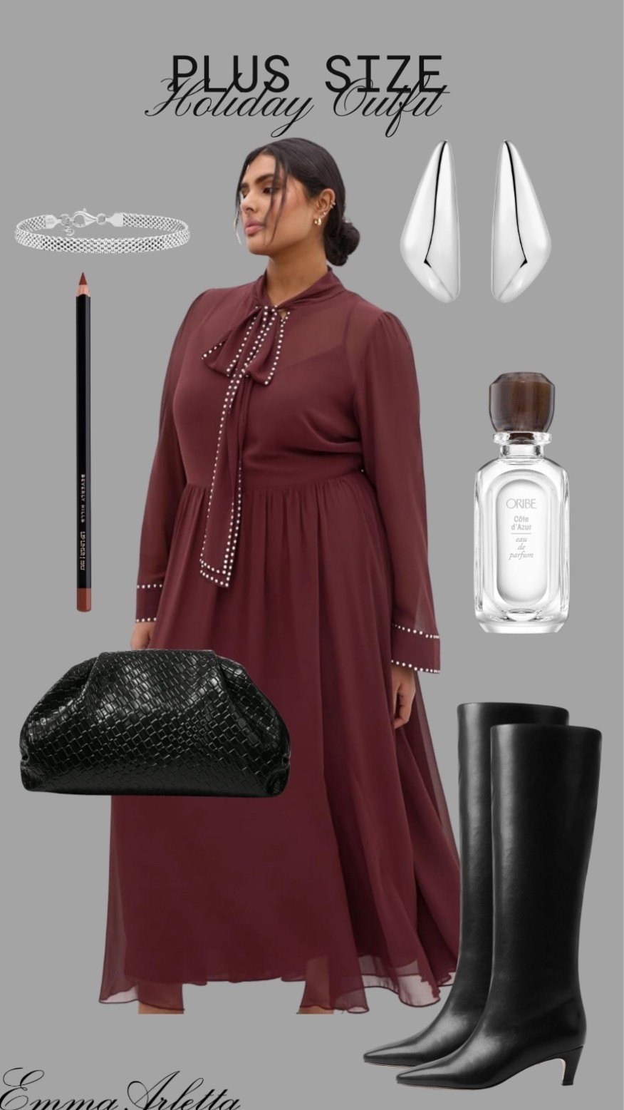 holiday outfit inspo 🫶🏼

#holidayoutfit #thanksgivingoutfit #plussizedress 

#LTKStyleTip #LTKMidsize #LTKPlusSize