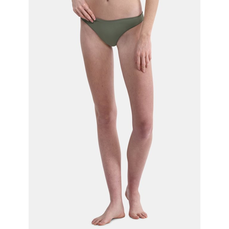 No Boundaries Sculpting Low Rise Bikini Bottoms, Women's | Walmart (US)