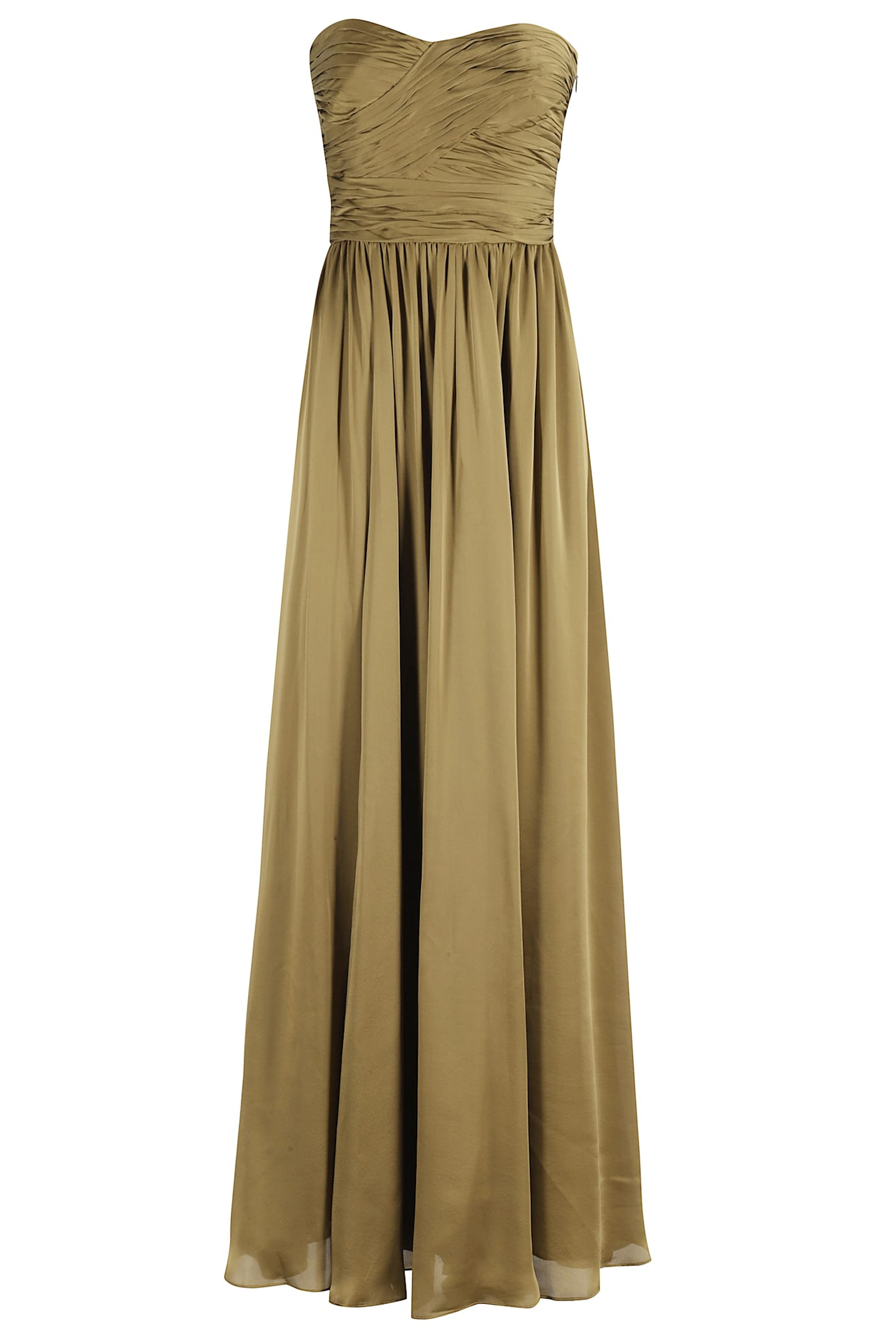 Ulla Johnson Anastasia Silk Wrapped Strapless Gown | Italist.com US