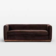 Lincoln 83" Sofa + Reviews | Crate & Barrel | Crate & Barrel