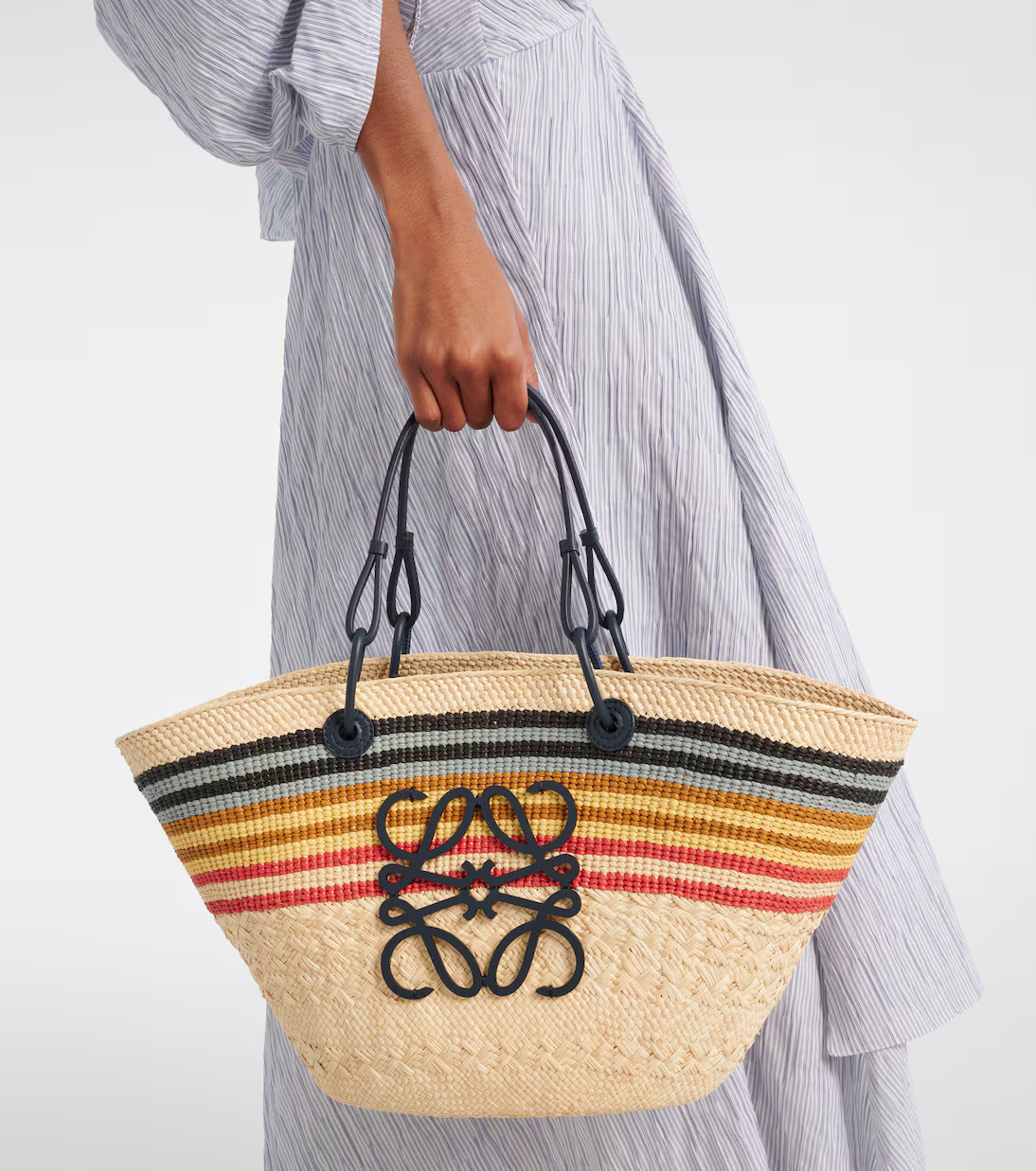 Paula's Ibiza Anagram Medium basket bag | Mytheresa (US/CA)