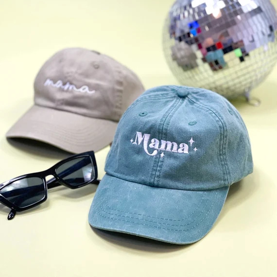 Mama Hat Mom Baseball Cap Mom Hat Christmas Gift for Mom | Etsy | Etsy (US)
