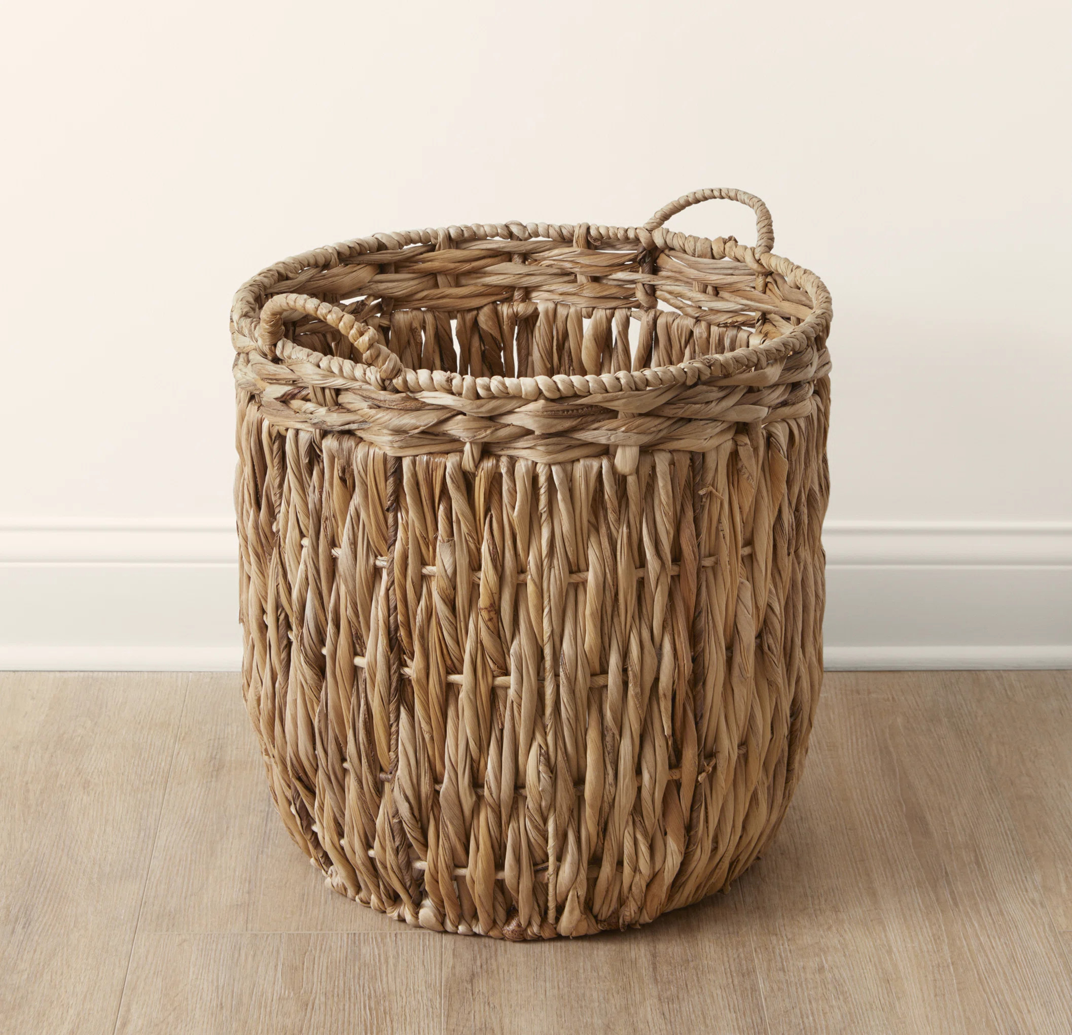 Bayou Breeze Artyom Tall Round Floor Wicker Basket & Reviews | Wayfair | Wayfair North America