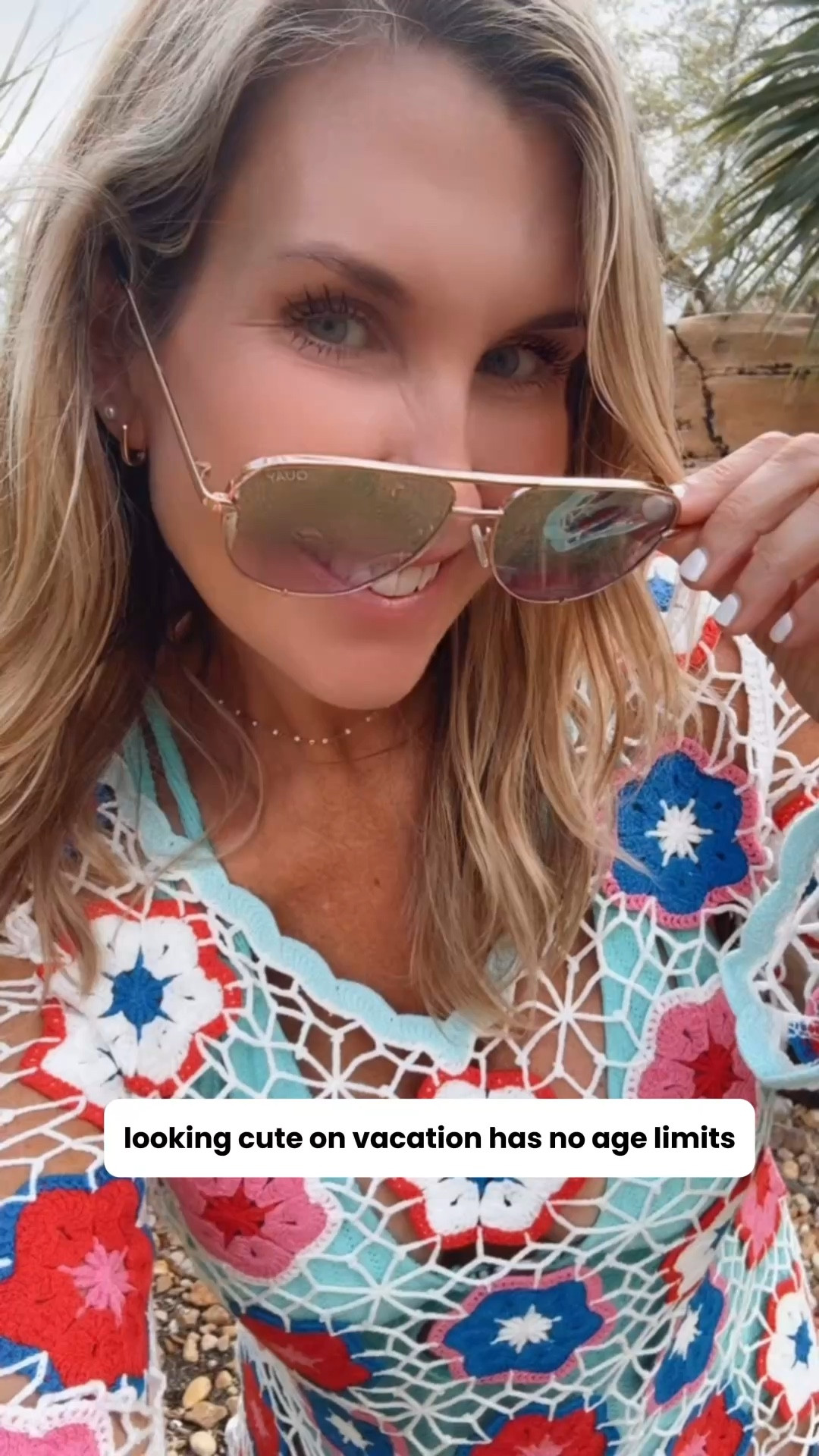 I want my daughter to know feeling confident has no age limit. I will never put a age limit on myself for what I wear. Hot wife energy 😍
🌺🌸 My beautiful coverup is amazing quality! Comment NEED and I’ll message you 🔗 as always it’s  linked in my bio or highlights! 

#springbreakstyle #vacationoutfit #resort 

#LTKOver40 #LTKFestival #LTKSwim