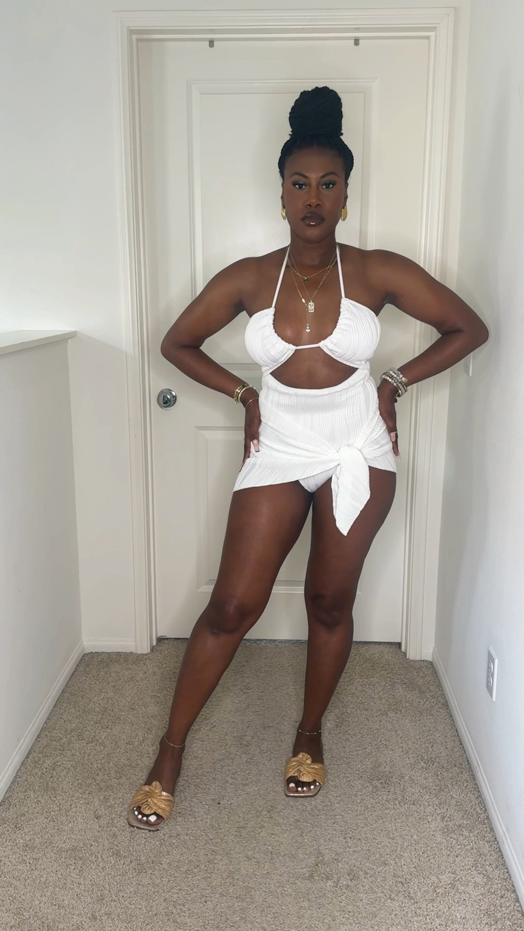 I love this NOT basic one-piece!

USE DISCOUNT CODE 👉🏾JANICE 👈🏾 TO SAVE 🔟% ON ALL MELINDA MARIA JEWELRY 🛍️ 

#LTKSeasonal #LTKSaleAlert #LTKStyleTip