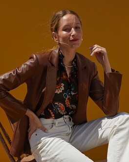 Faux Leather Blazer | Chico's