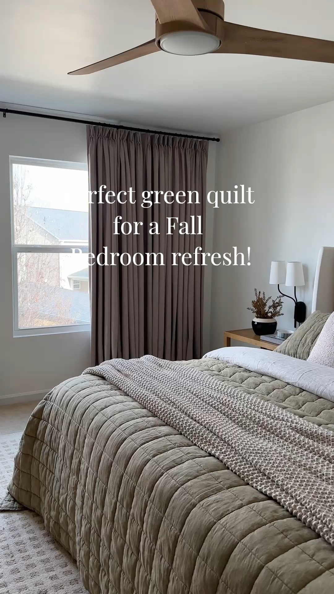 Calling all green girlies you need this quilt for fall!