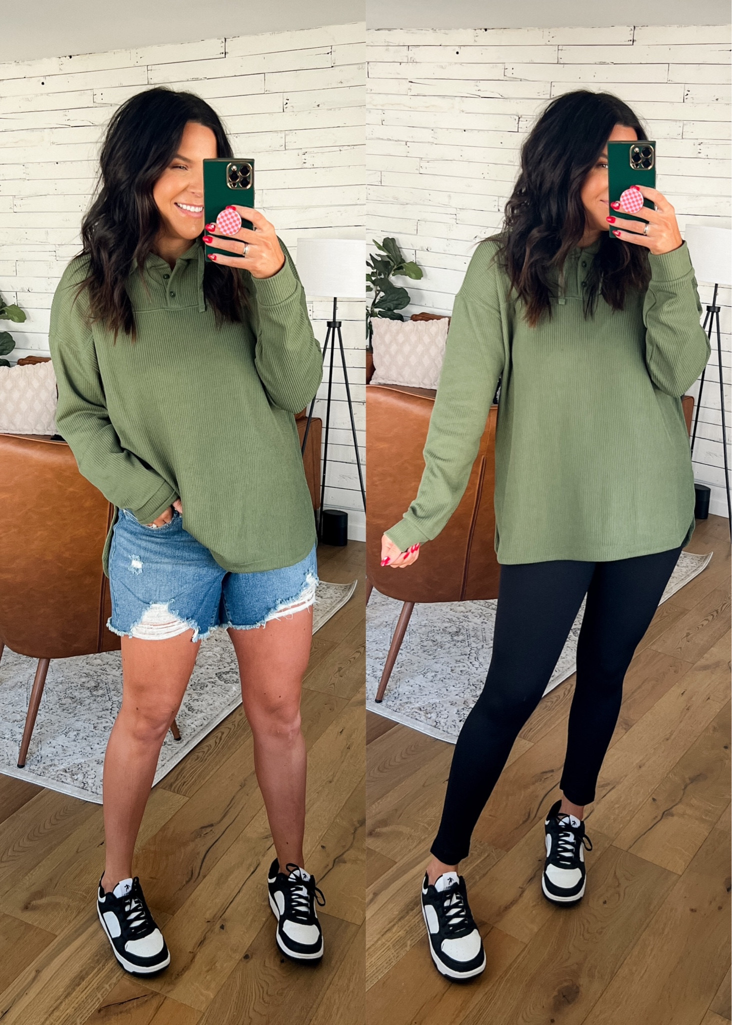 Walmart spring find!
Hoodie: XL
SHORTS: Sized up 2 to a 14
Sneakers: TTS
LEGGINgs : Large


#LTKunder50 #LTKshoecrush #LTKstyletip