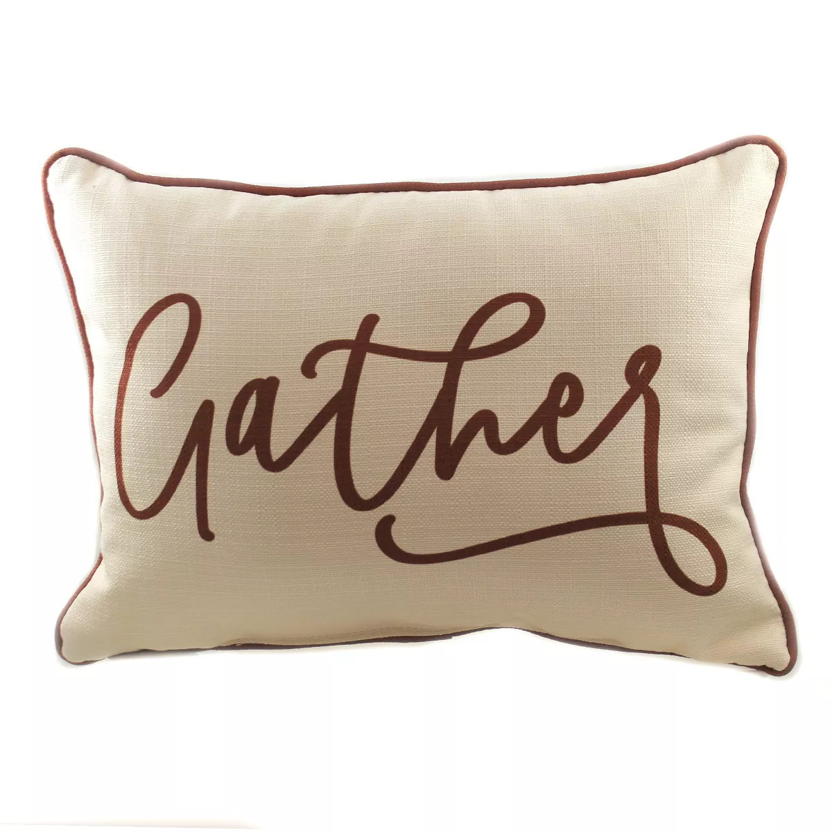 Fall 14.0 Inch Gather Pillow Thanksgiving Home Decor Throw Pillows | Target