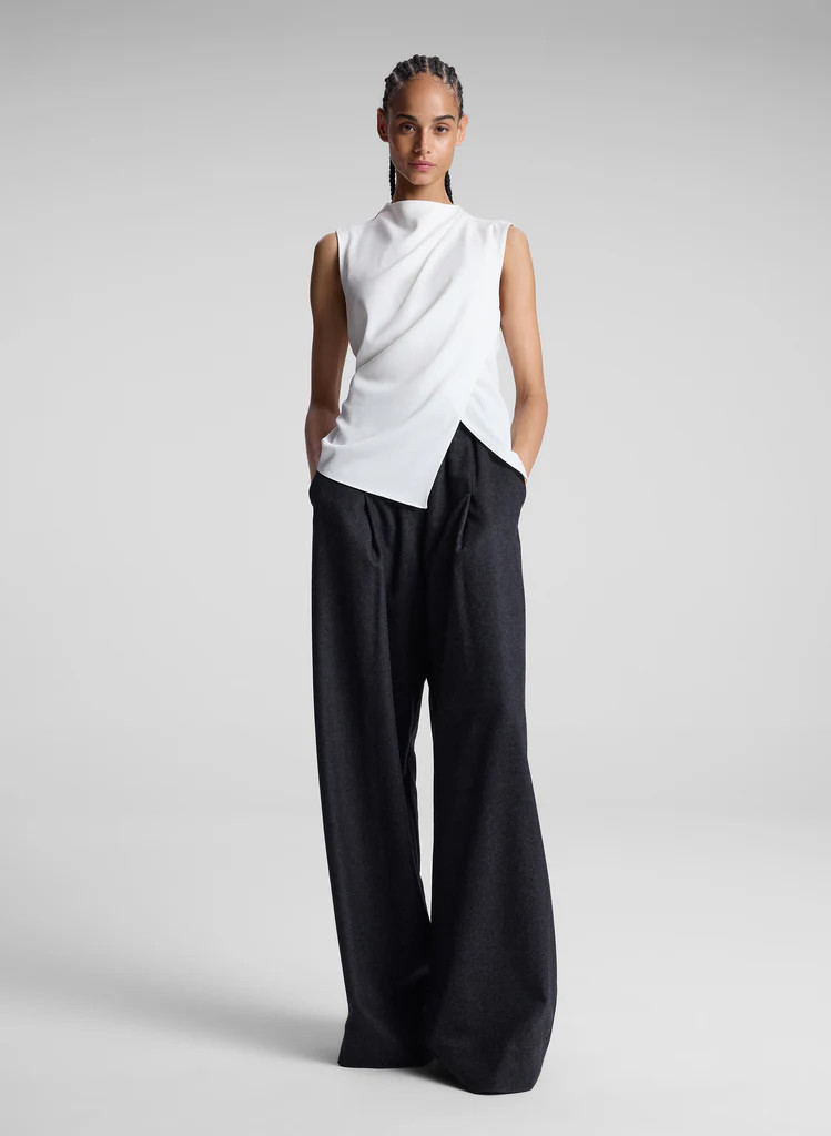 Amira Ruched Sleeveless Top | A.L.C