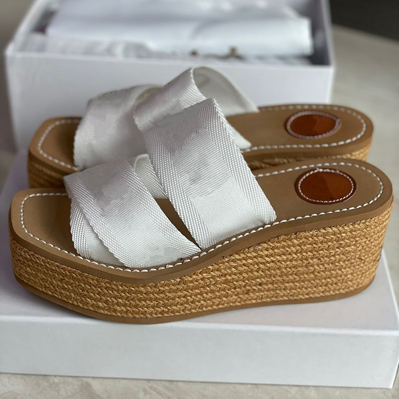 Women Slip-On Designer Slippers Sliders Slides Sandals Flat Woody Mules Desert Sand Black White O... | DHGate