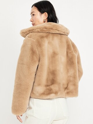 Faux-Fur Zip Jacket | Old Navy (US)