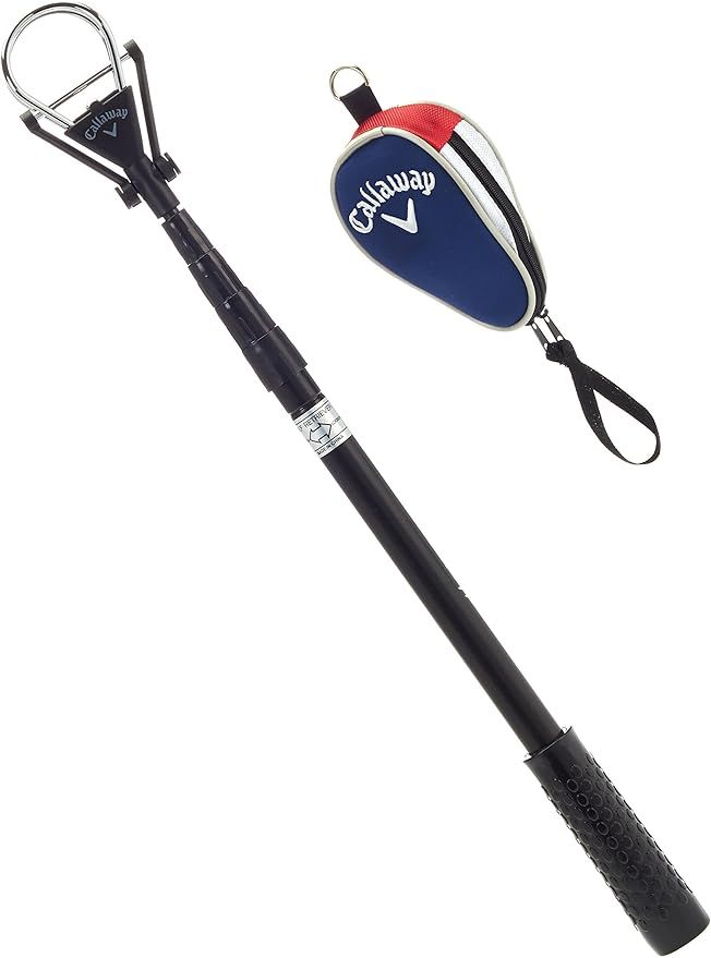 Callaway Golf Ball Retriever for Water, Telescopic with Dual-Zip Headcover | Amazon (US)