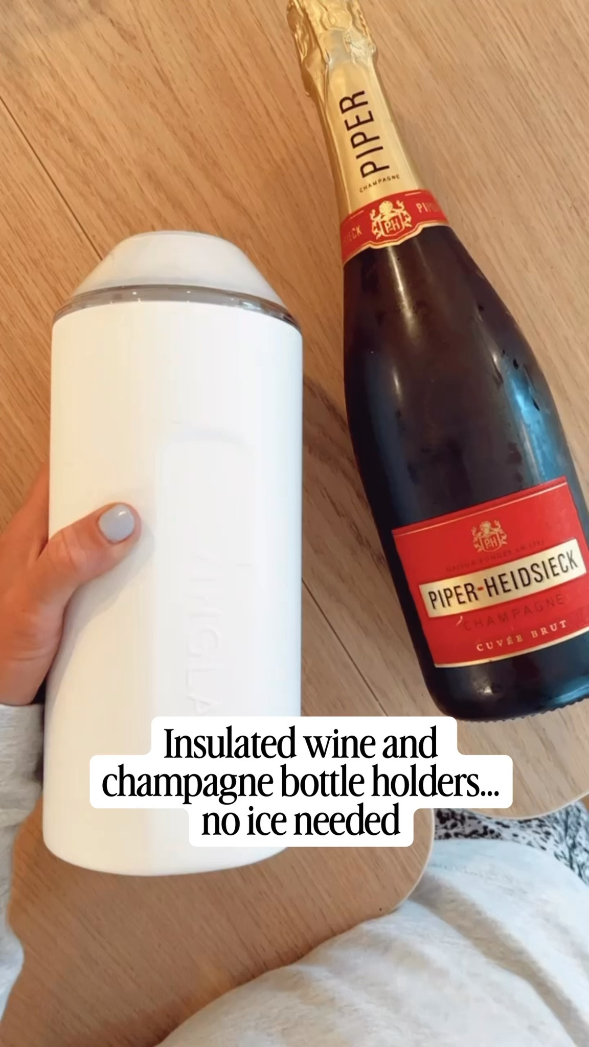 Great gifts for her, keep your champagne and wine bottles cold on the go no ice needed. 

#GiftIdeas #GiftsForHer #GiftsForHim #MyFavoriteThings

#LTKHoliday #LTKGiftGuide