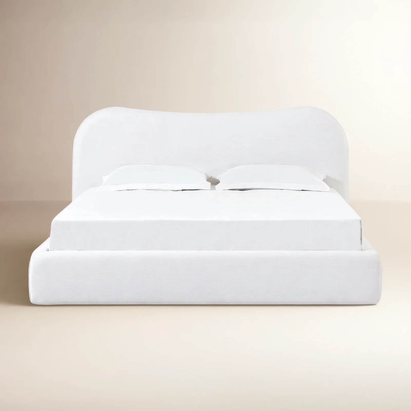 Joss & Main Elena Linen Upholstered Bed & Reviews | Joss & Main | Joss & Main