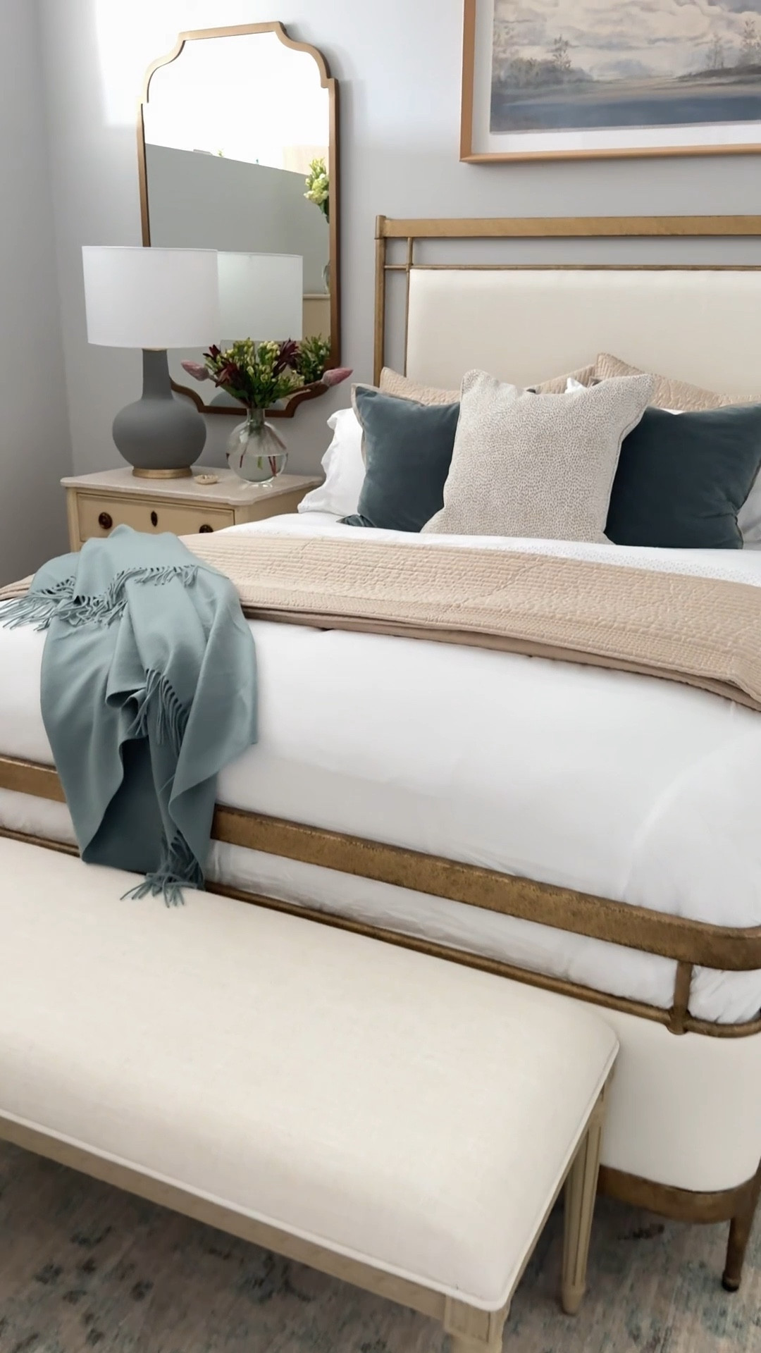 Bedroom design inspiration, small bedroom design, bedroom interior design, apartment bedroom, traditional bedroom decor, home decor ideas, Frontgate bedroom furniture 

#LTKHome