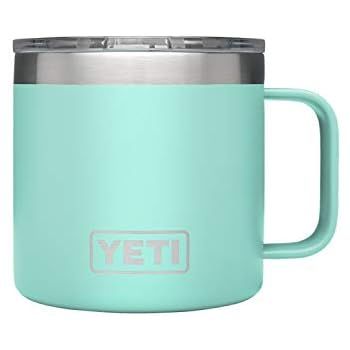 YETI Rambler 14 oz Stainless Steel Vacuum Insulated Mug with Lid | Amazon (US)