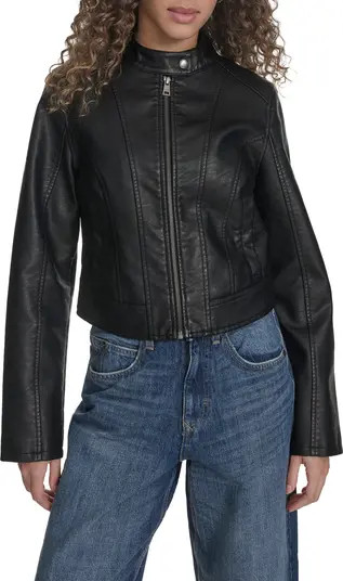 Levi's® Faux Leather Racer Jacket | Nordstrom | Nordstrom