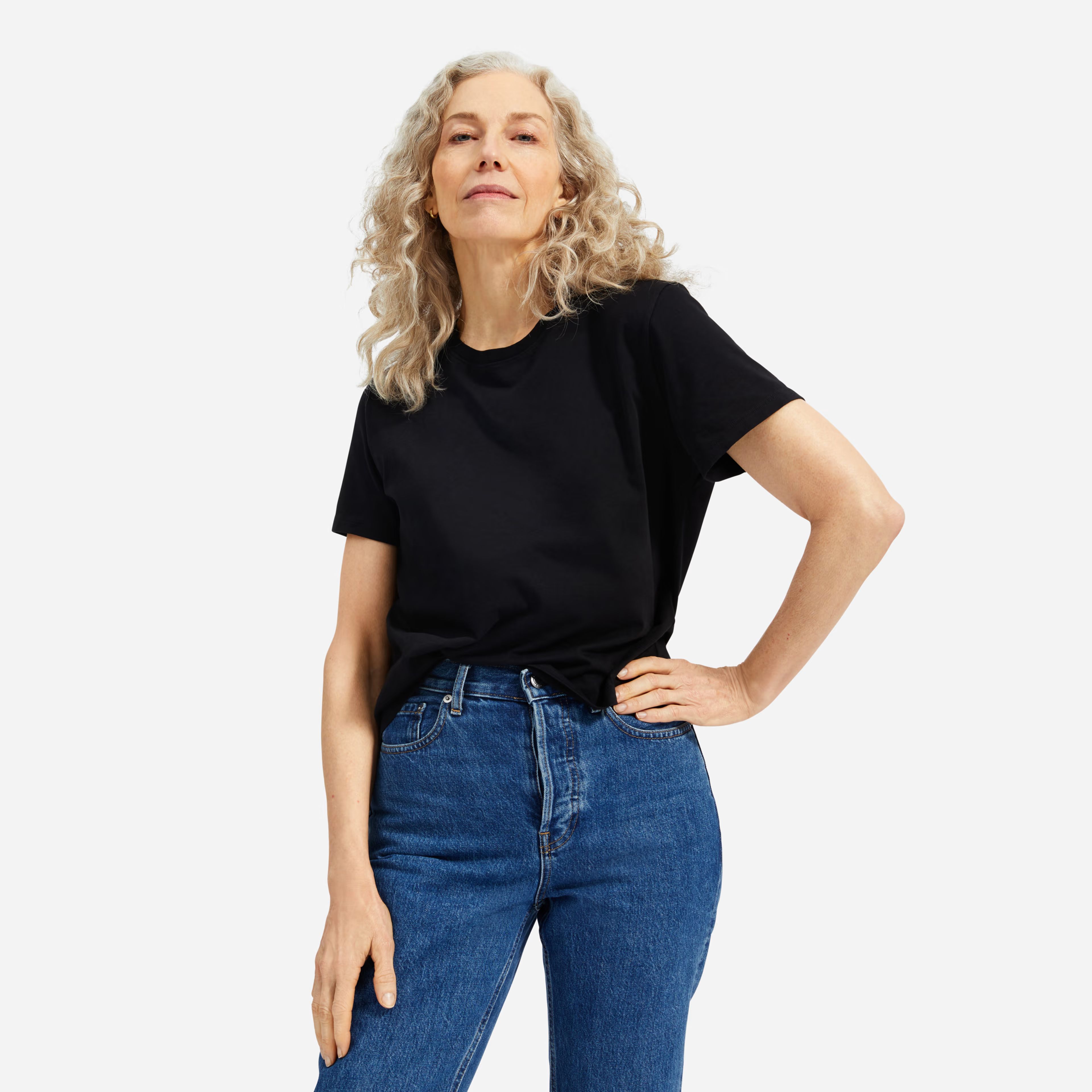 The Organic Cotton Box-Cut Tee | Everlane