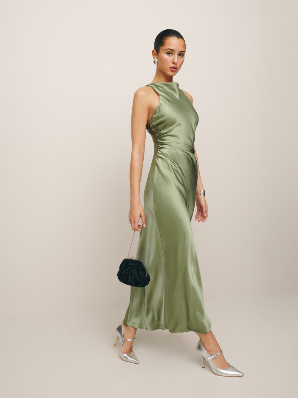 Casette Silk Dress | Reformation (US & AU)