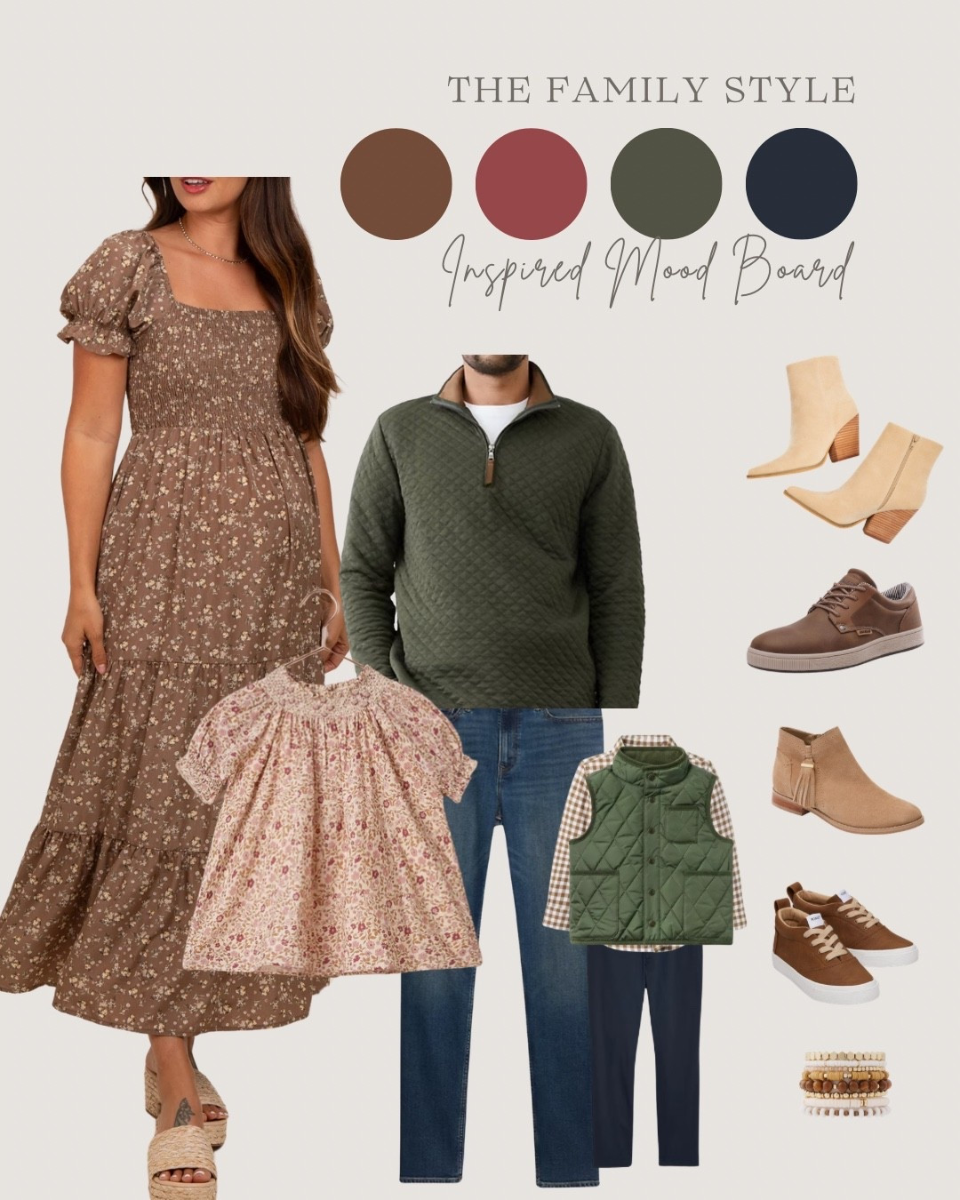 Inspired mood board from today’s featured photo. Check it out over @thefamilystyle_ on IG ✨

#LTKSeasonal #LTKKids