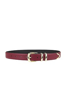 Favorite Daughter The Jordan Belt in Deep Red from Revolve.com | Revolve Clothing (Global)