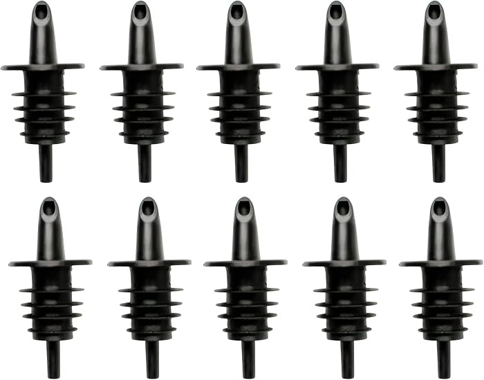 Hawaiian Shaved Ice Syrup Precise Control Bottle Pourers, 10-Pack | Amazon (US)