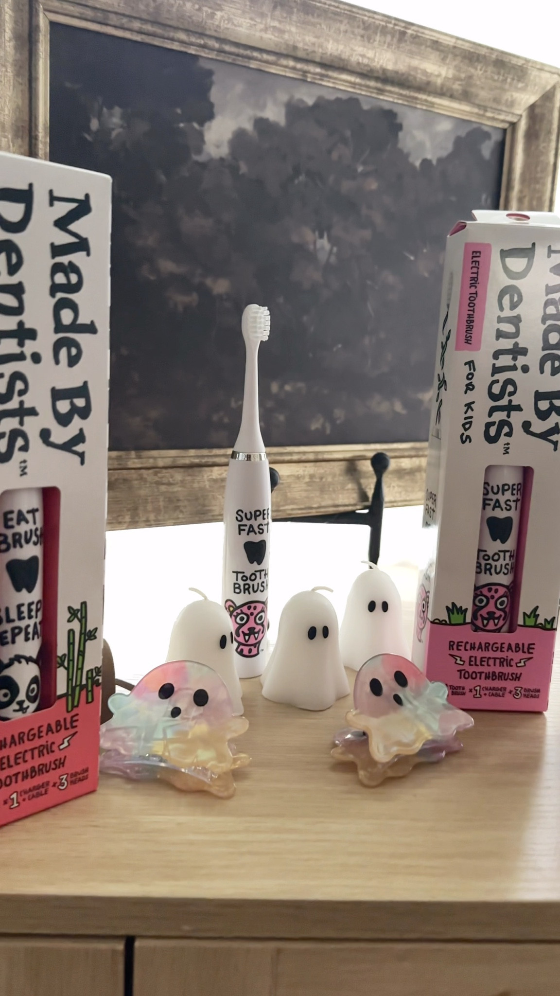 Nothing is spookier than cavities so I LOVE this brand Made by Dentists, perfect for my kids’ boo baskets this year! It was created by sisters and dentists, made for kids, approved by parents. clinically proven, clean ingredients added to our daily brushing routine.  We take our teeth seriously in this house and so when the sugar rush comes from halloween we take extra steps to keep our teeth clean. This brand really is so cute, has the perfect size  rechargeable electric toothbrushes that fit perfectly I the little ones’ hands. and with the cutest characters to choose from that fit your kids personalities. And better yet they’re on amazon!! shop now and gets yours in time for those hallloween boo baskets! @madebydentists #madebydentists #amazonfinds #kidstoothbrush

#LTKHalloween #LTKFamily #LTKKids