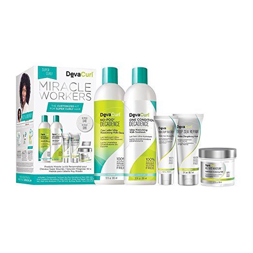 DevaCurl Miracle Workers: A Customized Kit for Super Curly Hair - Walmart.com | Walmart (US)