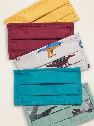 Variety 5-Pack of Triple-Layer Cloth Face Masks for Kids | Old Navy (CA)