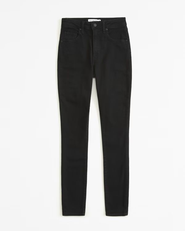 High Rise Super Skinny Ankle Jean | Abercrombie & Fitch (US)