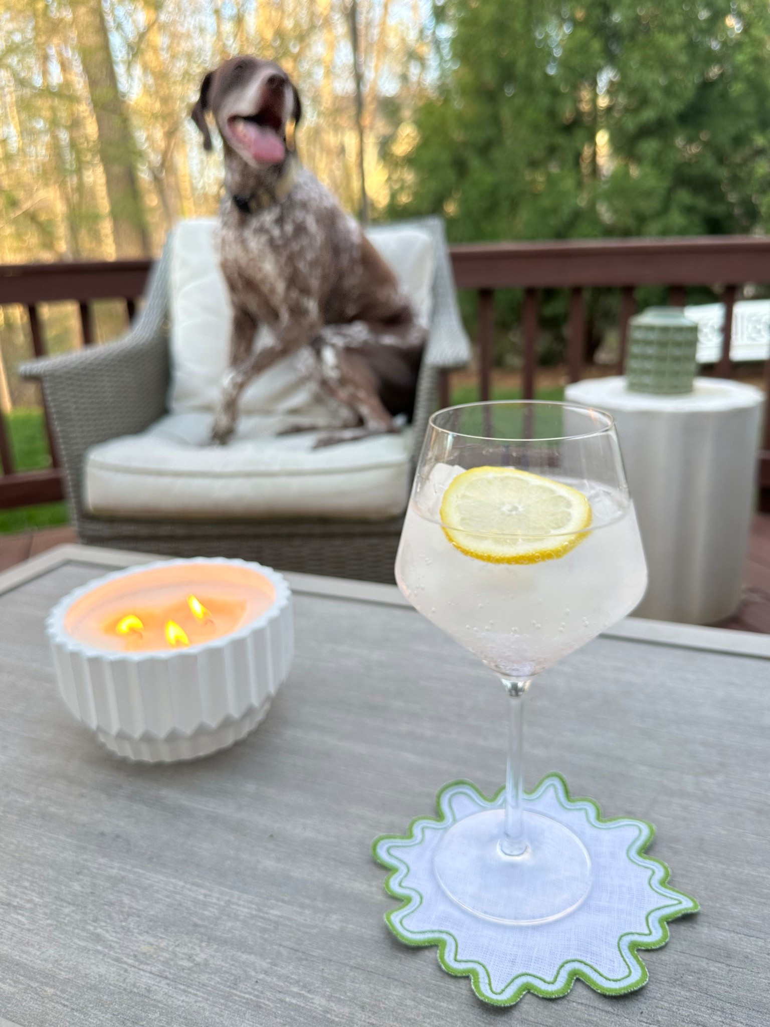Dining al fresco
Spring entertaining
Outdoor dining