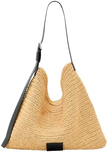 AllSaints Women's Handbags Asha Paper Shldr Bag Natural | Amazon (US)