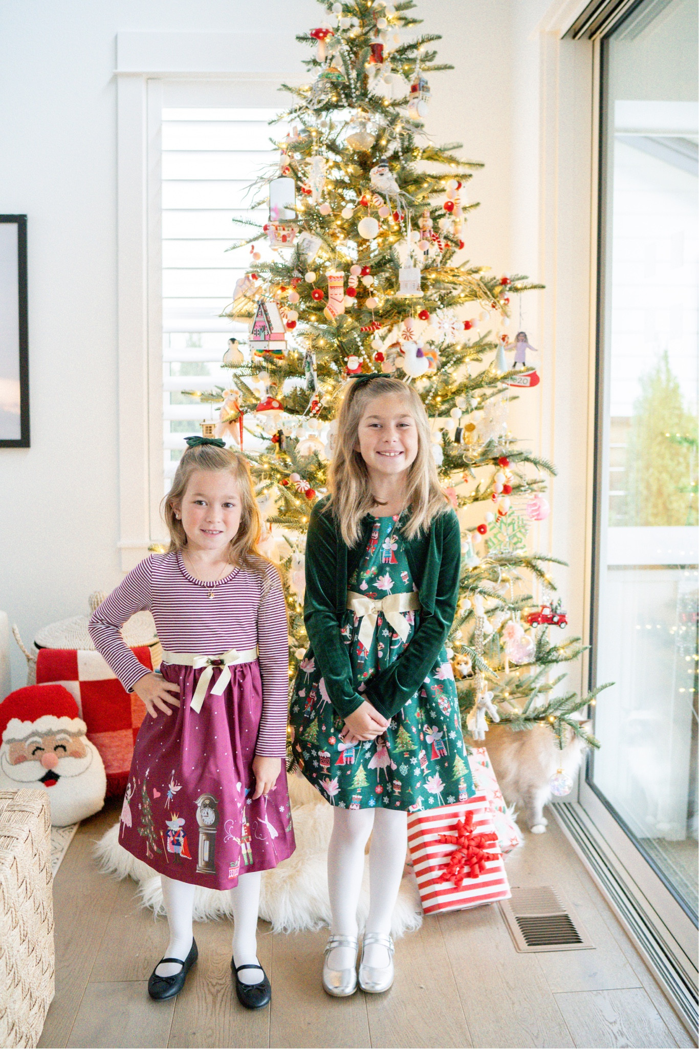 Bonnie Jean Christmas Dress Bonnie Jean Girls Nutcracker Christmas Dress - Green  Holiday Party Dress With Velvet & Shantung Skirt Nutcracker Party Dress