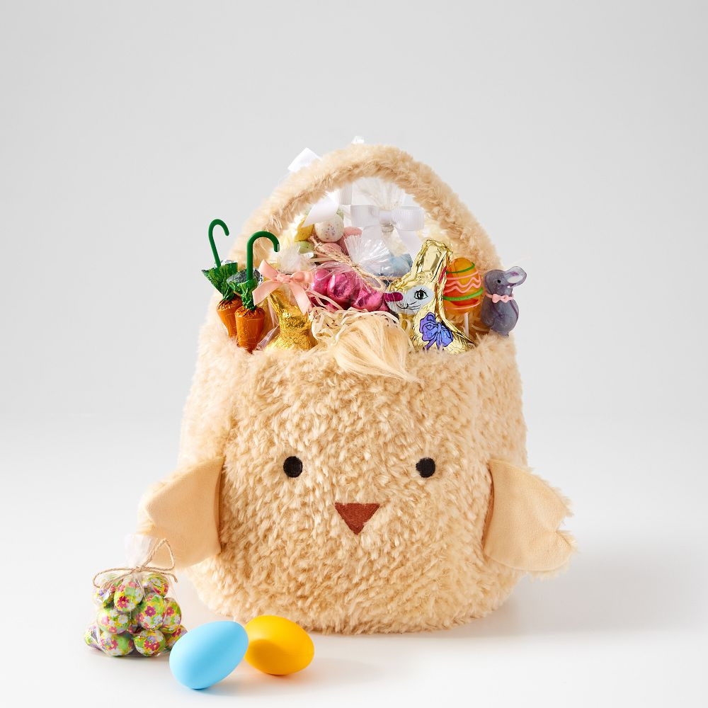 Plush Chick Easter Basket | Mark and Graham