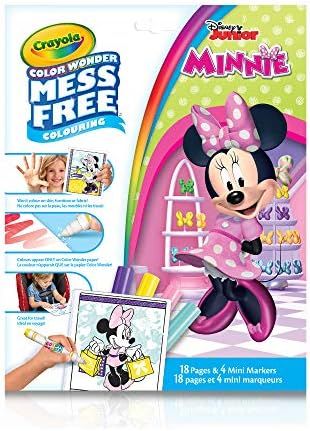 Crayola Color Wonder Mess Free Colouring Minnie Mouse - 18 Pages and 4 Mini Markers | Amazon (US)