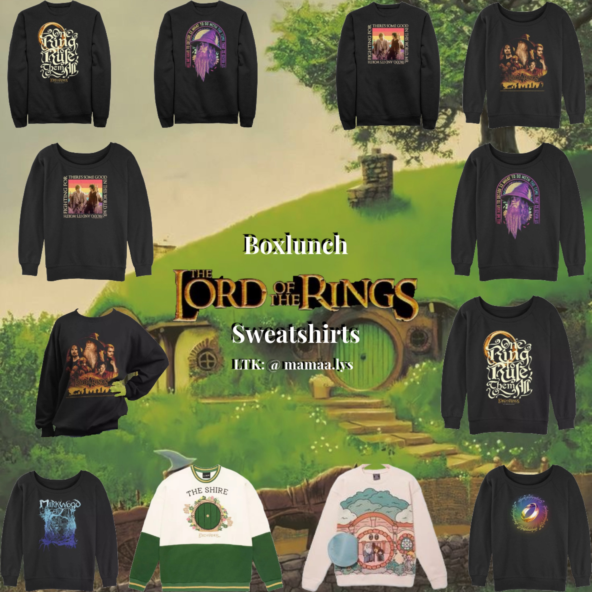 Lord of the rings | Lord of the rings sweatshirt | LOTR | LOTR sweatshirt |  Boxlunch  

#LTKMens #LTKFindsUnder50 #LTKGiftGuide