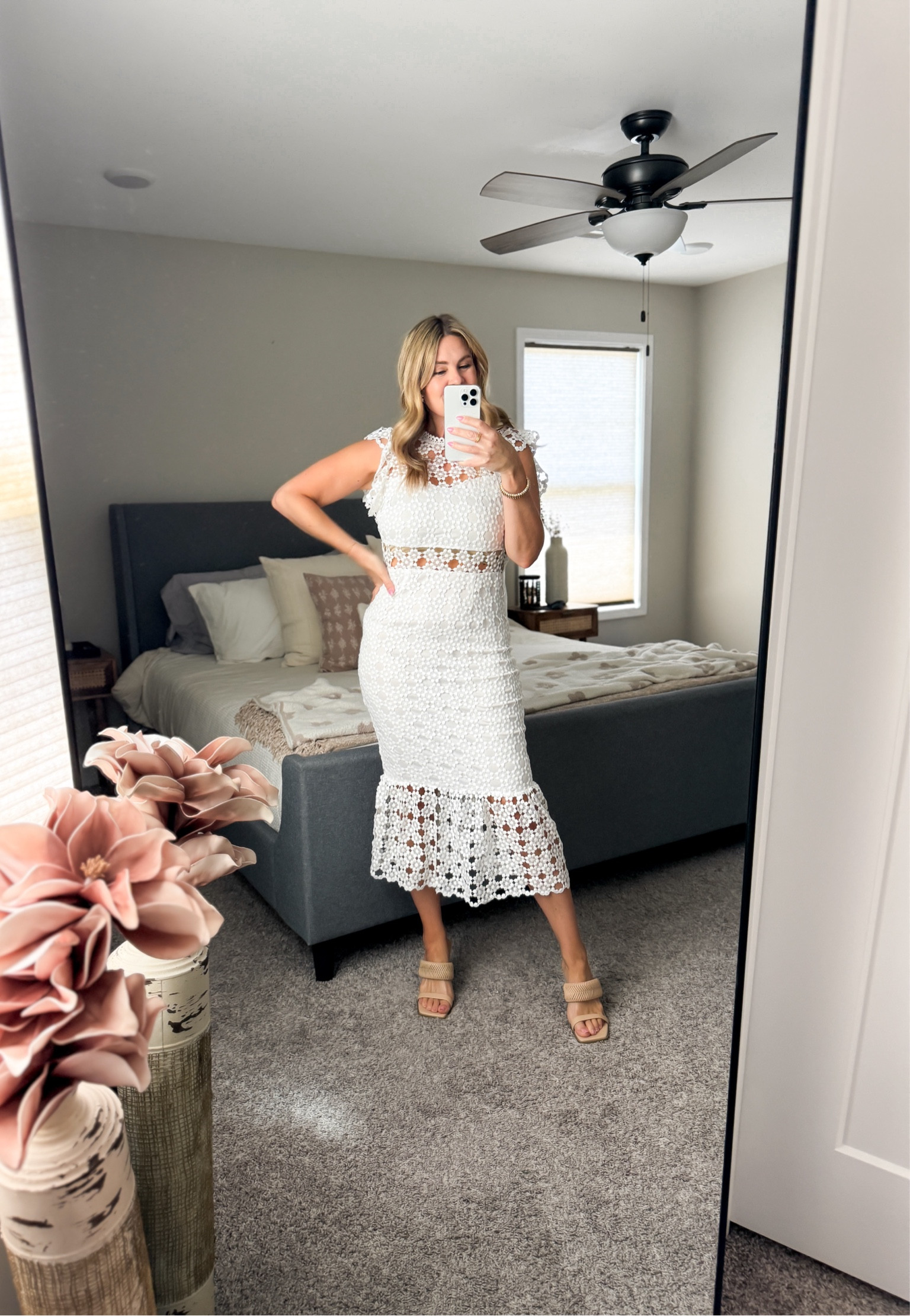 lauren lace overlay dress Petal and Pup Womens Lauren Dress