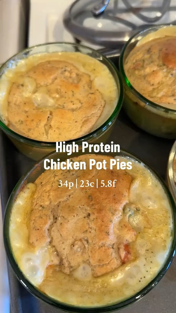 Healthy comfort food! Try my high protein chicken pot pies!! 

#LTKActive