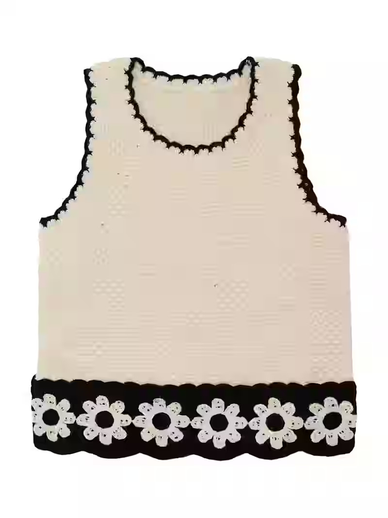 Wonder Nation Girls Sleeveless Sweater, Sizes 4-18 & Plus | Walmart (US)