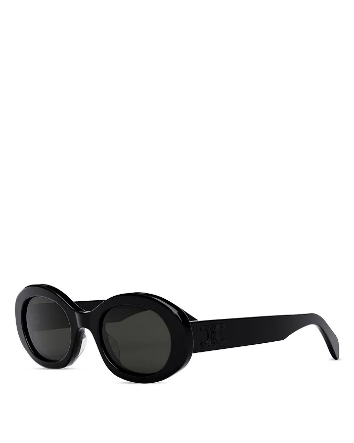 Triomphe Oval Sunglasses, 52mm | Bloomingdale's (US)